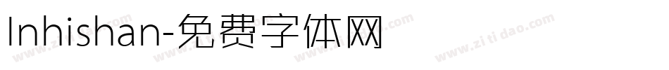 Inhishan字体转换