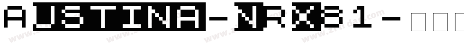 Austina-nRx81字体转换