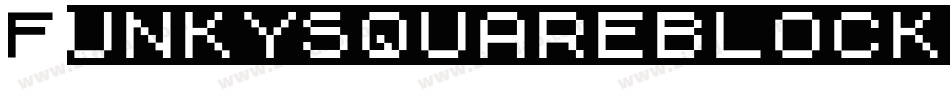 Funkysquareblocks-M81J字体转换