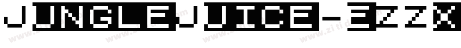 JungleJuice-eZZx字体转换