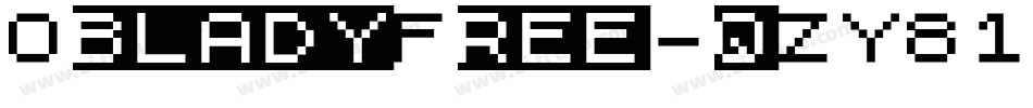 ObladyFree-qZY81字体转换