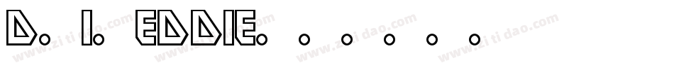 DrivEddie字体转换