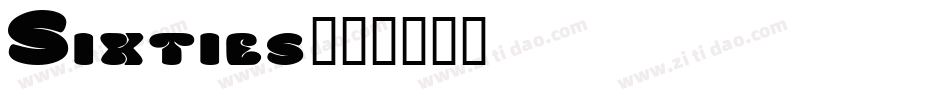Sixties字体转换