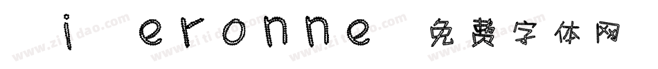 XiBeronne字体转换