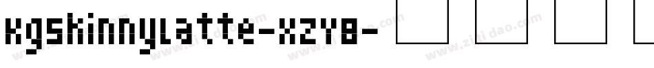 KgSkinnyLatte-xZY8字体转换