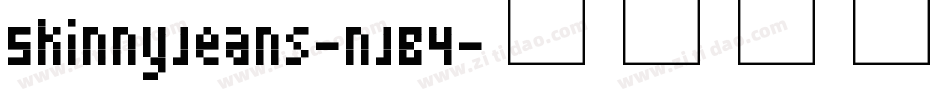 SkinnyJeans-nJB4字体转换