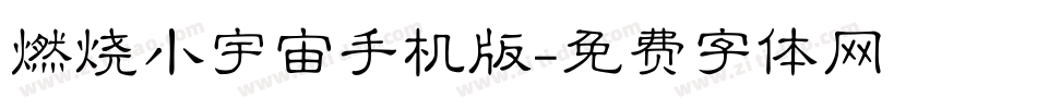 燃烧小宇宙手机版字体转换