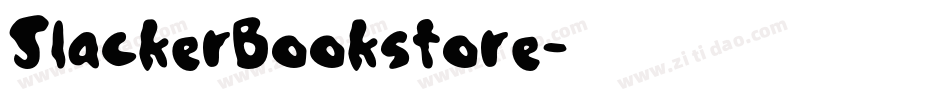 SlackerBookstore字体转换
