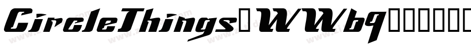 CircleThings-WW69字体转换
