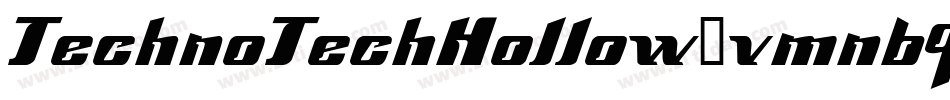 TechnoTechHollow-vmn69字体转换