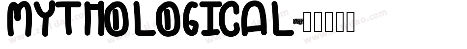 Mythological字体转换