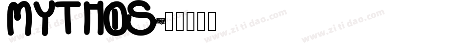 Mythos字体转换