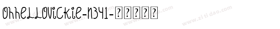 OhHelloVickie-n341字体转换
