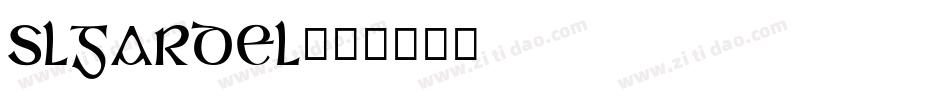 SLGardel字体转换