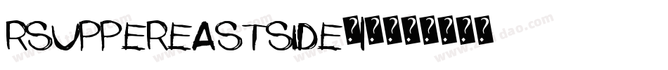 RSUpperEastSide(1)字体转换