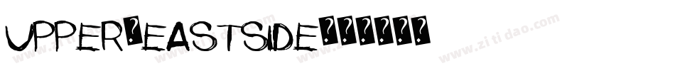 Upper-EastSide字体转换
