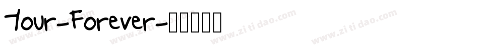 Your-Forever字体转换