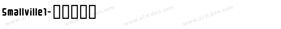 Smallville1字体转换