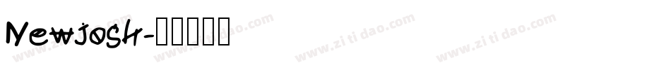 Newjosh字体转换