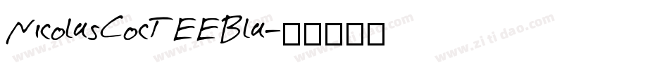 NicolasCocTEEBla字体转换