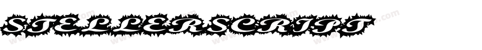 Steller-Script字体转换