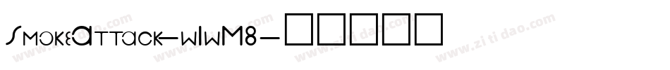 SmokeAttack-w1wM8字体转换