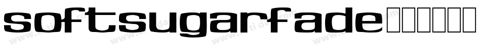 SOFTSUGARFADE字体转换