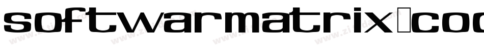 softwarmatrix-code-n字体转换
