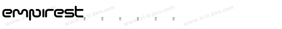 EMPIREST字体转换