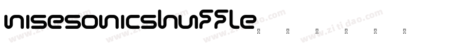 NiseSonicShuffle字体转换