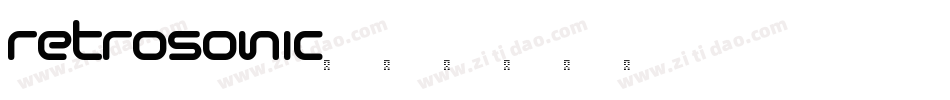 Retrosonic字体转换