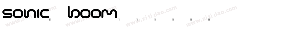 Sonic-Boom字体转换