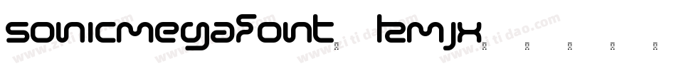 SonicMegaFont-KMJX字体转换