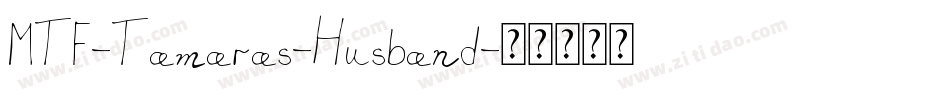 MTF-Tamaras-Husband字体转换