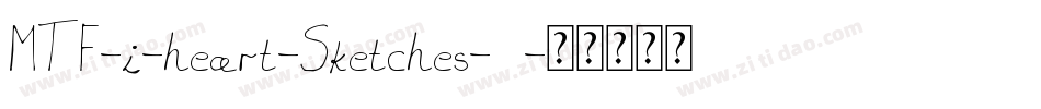 MTF-i-heart-Sketches-1字体转换