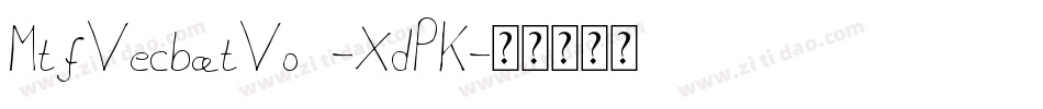 MtfVecbatVo1-XdPK字体转换