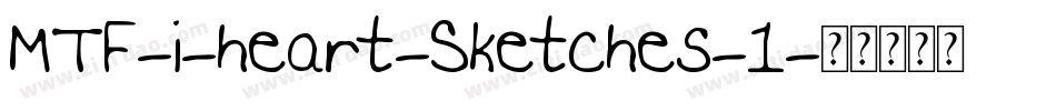 MTF-i-heart-Sketches-1字体转换