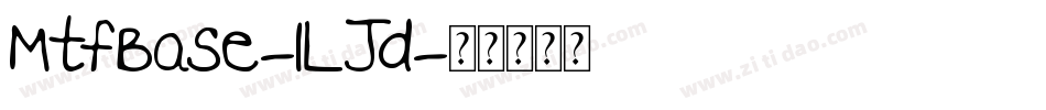 MtfBase-lLJd字体转换