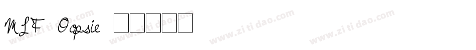 MTF-Oopsie字体转换