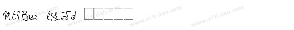 MtfBase-lLJd字体转换