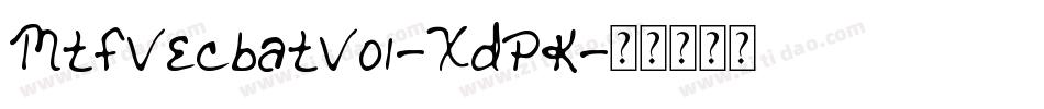 MtfVecbatVo1-XdPK字体转换