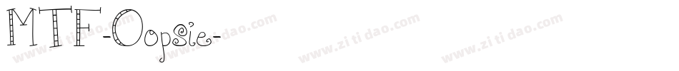 MTF-Oopsie字体转换