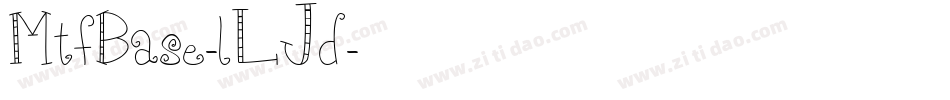 MtfBase-lLJd字体转换