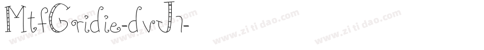 MtfGridie-dvJ7字体转换