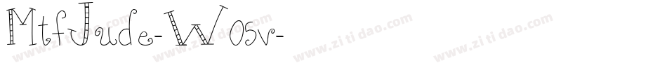 MtfJude-W05v字体转换