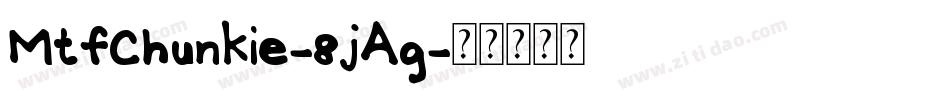 MtfChunkie-8jAg字体转换