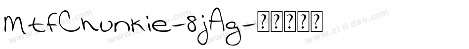 MtfChunkie-8jAg字体转换