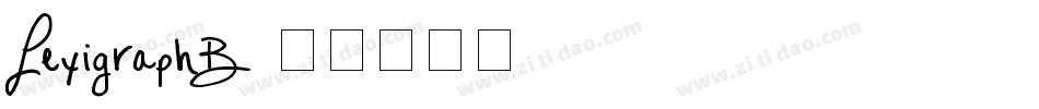 LexigraphB字体转换