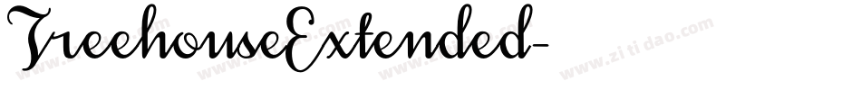 TreehouseExtended字体转换