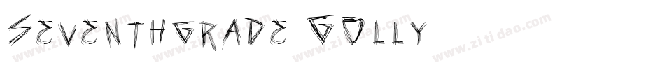Seventhgrade-GOlly字体转换